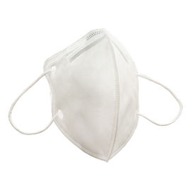 White Color N95 Face Mask , Disposable Mouth Mask Prevent Disease Transmission